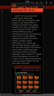 Leaf Pro Java Obfuscator capture 1