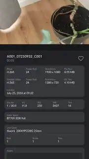 Blackmagic Camera capture 8
