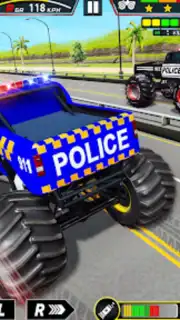 Police Monster Truck Car Games capture 4