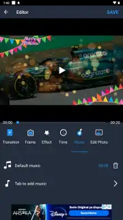 Video maker with photo & music capture 12