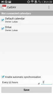 iCal Import/Export 2.4 capture 1