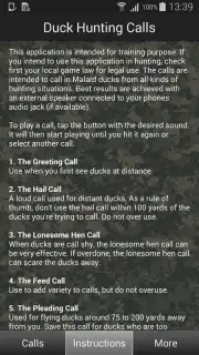 Duck Hunting Calls capture 1