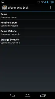 cPWebDisk capture 7