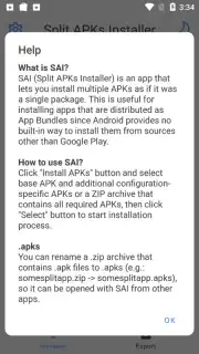 Split APKs Installer (SAI) capture 4