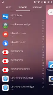 Evie Launcher capture 2
