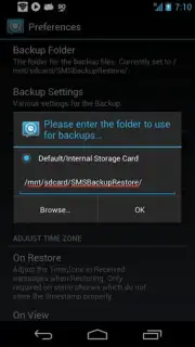 SMS Backup and Restore capture 1
