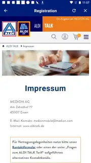 ALDI TALK Registration capture 9