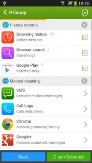 Cleaner capture 7