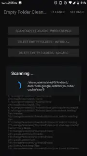Empty Folder Cleaner capture 2