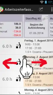 Arbeitszeiterfassung capture 7