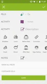 mySugr Diabetes Logbook capture 1