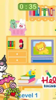 Hello Kitty games - car game capture 2