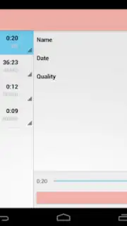Audio Memos capture 2