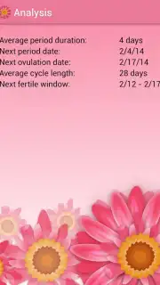 My Cycles Period and Ovulation capture 2