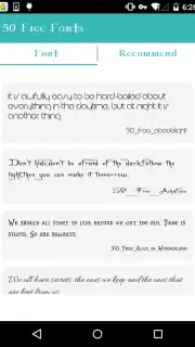 50 Free Fonts capture 3