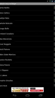 Basketball Livescore Widget capture 12