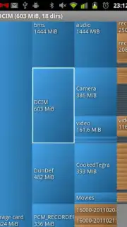 DiskUsage capture 3
