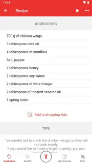 My Tefal, cooking together capture 5