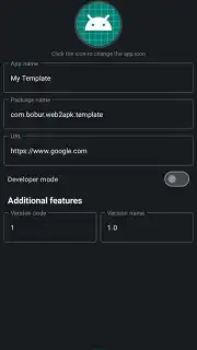 Website to App Converter capture 1