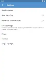 Zangi Messenger capture 8