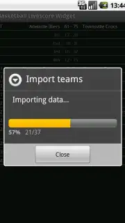 Basketball Livescore Widget capture 9