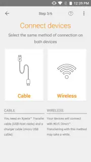 Xperia Transfer Mobile capture 1