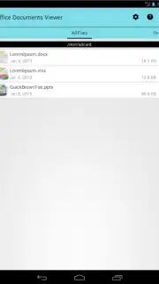 Office Documents Viewer (Free) capture 4