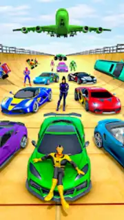Superhero Car Stunt- Car Games capture 5