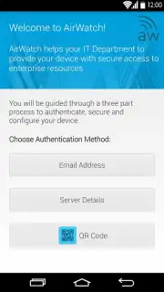 AirWatch Agent capture 2