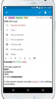 Tasks & Notes capture 2