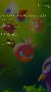Angry Birds Stella Launcher capture 3