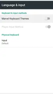 Marvel Keyboard Themes capture 1