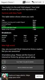 Rogue's Choice capture 5