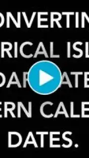 Islamic Calendar Converter capture 1
