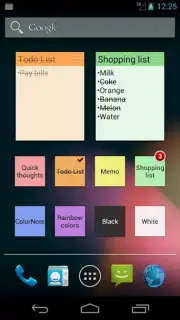 ColorNote Notepad capture 5