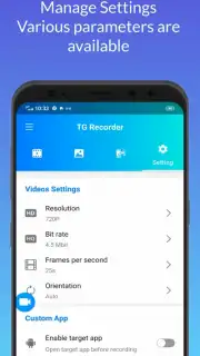 TG Recorder - Screen Recording capture 7
