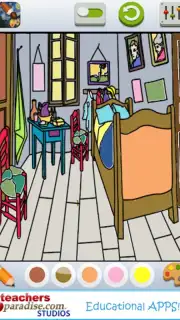Vincent van Gogh Coloring Book capture 16