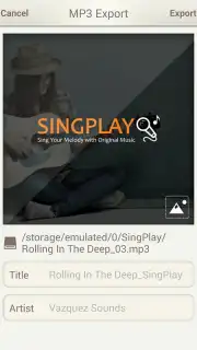 SingPlay capture 3