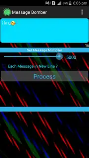 Message Bomber capture 5
