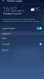 HUAWEI Weather capture 3