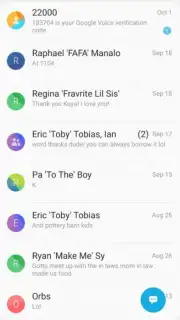 Samsung Messages capture 2