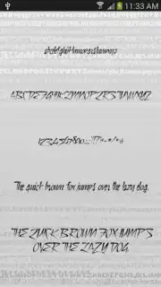 Style Free Font Theme capture 1