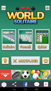 World solitaire capture 4