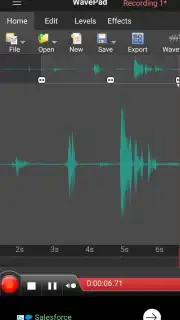 WavePad capture 6