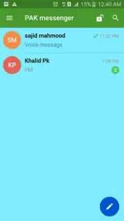 PAK messenger Voice And Chat capture 4
