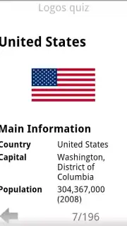 Flag quiz game capture 5