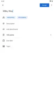 Google Classroom capture 3