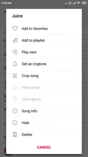 Huawei Music capture 7