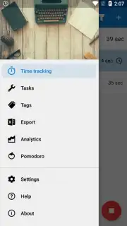 WorkingHours — Time Tracking capture 1