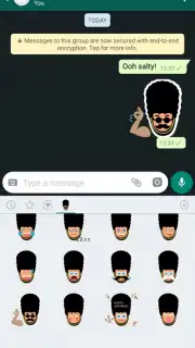 London Guard Stickers capture 4